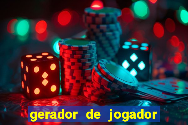 gerador de jogador de futebol