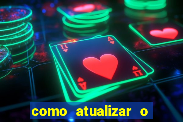 como atualizar o node pelo terminal windows