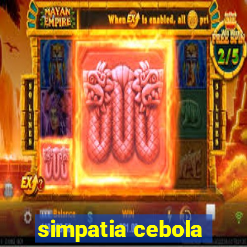 simpatia cebola