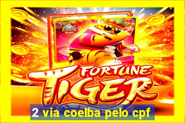 2 via coelba pelo cpf