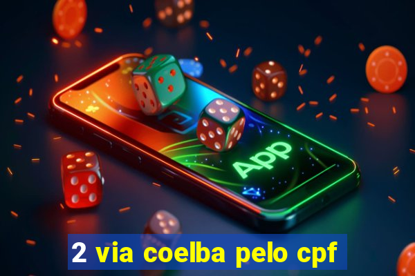 2 via coelba pelo cpf