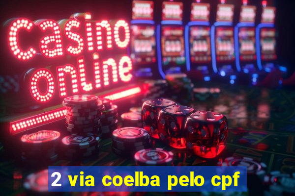 2 via coelba pelo cpf