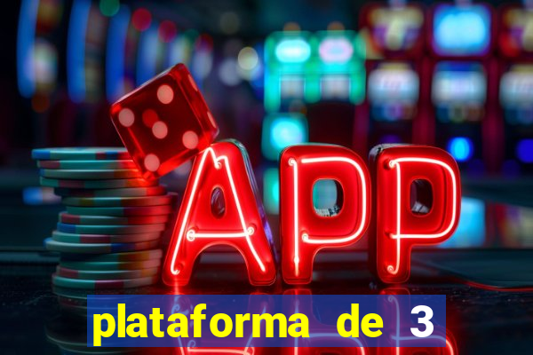 plataforma de 3 reais pg