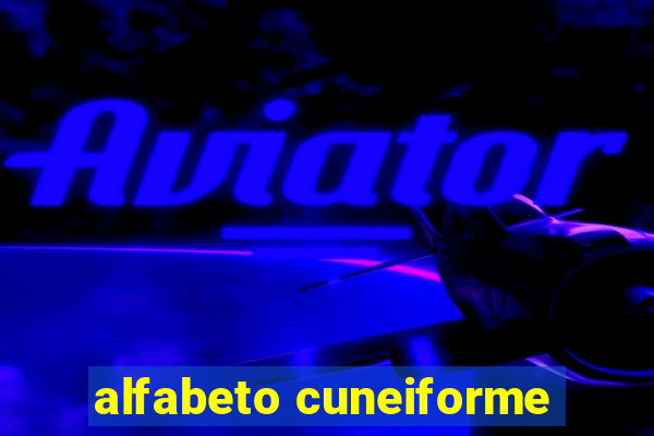 alfabeto cuneiforme