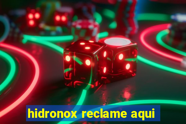 hidronox reclame aqui