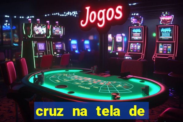 cruz na tela de cruz das
