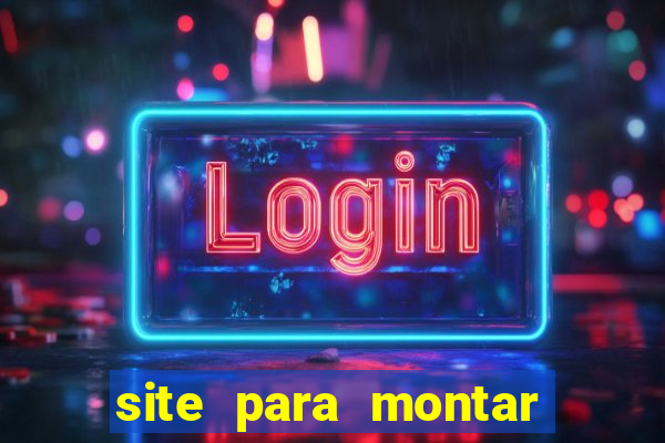 site para montar time de futebol