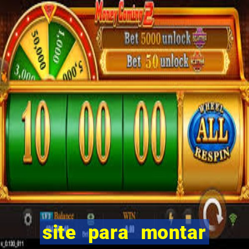site para montar time de futebol