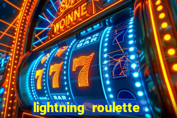 lightning roulette como jogar