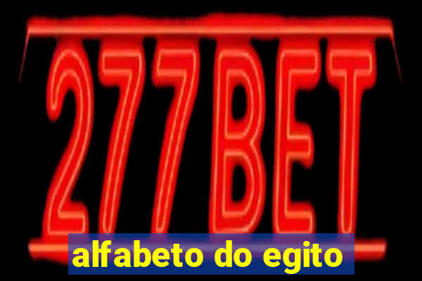 alfabeto do egito