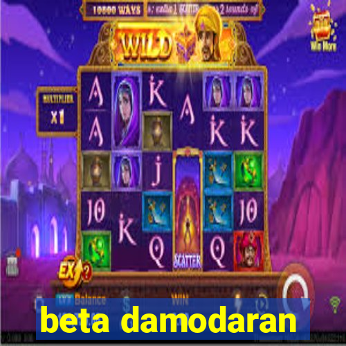 beta damodaran