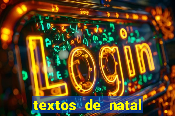 textos de natal para leitura