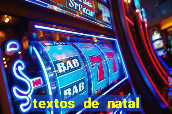 textos de natal para leitura