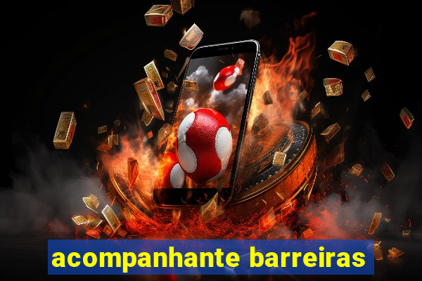 acompanhante barreiras