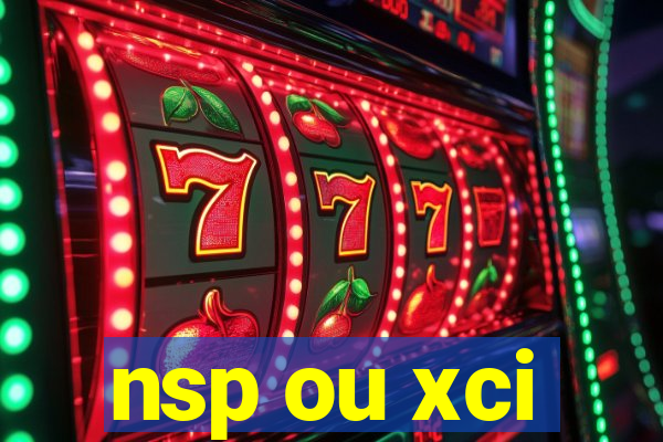 nsp ou xci