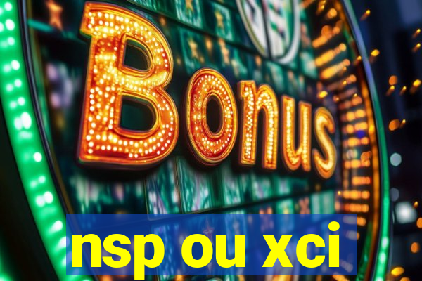 nsp ou xci