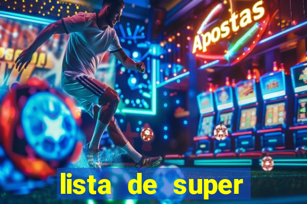 lista de super herois de a a z