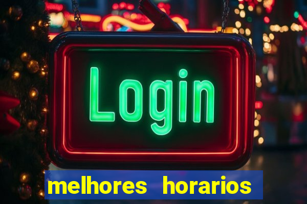 melhores horarios para jogar fortune ox