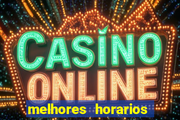 melhores horarios para jogar fortune ox