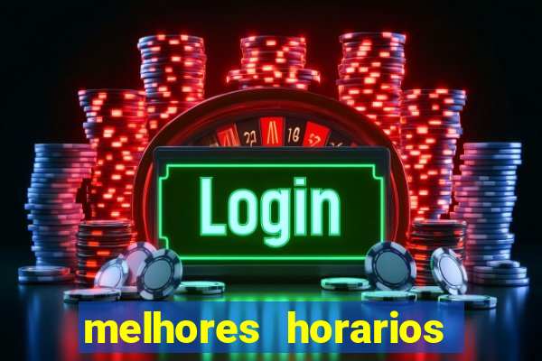 melhores horarios para jogar fortune ox