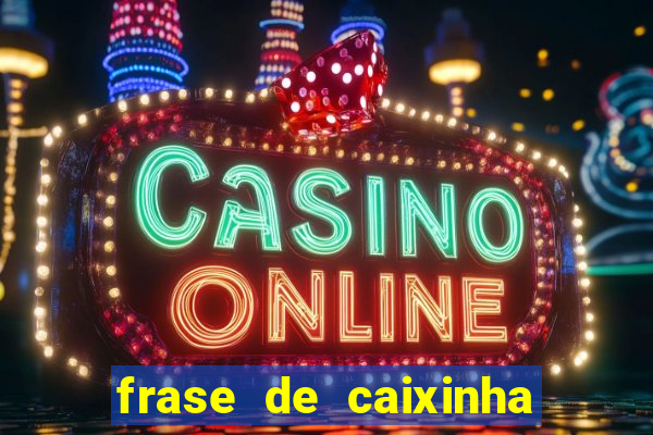 frase de caixinha de natal