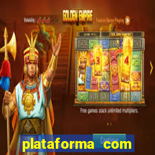 plataforma com conta demo fortune tiger