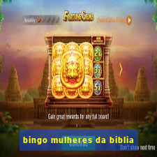 bingo mulheres da biblia