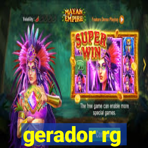 gerador rg