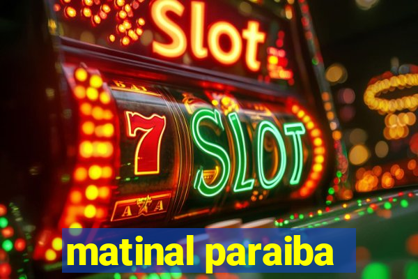 matinal paraiba