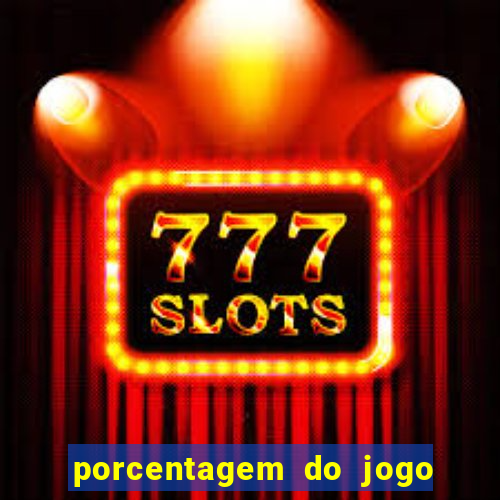 porcentagem do jogo fortune tiger