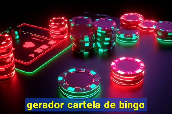 gerador cartela de bingo