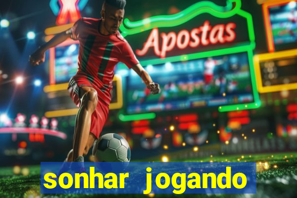 sonhar jogando futebol sendo goleiro