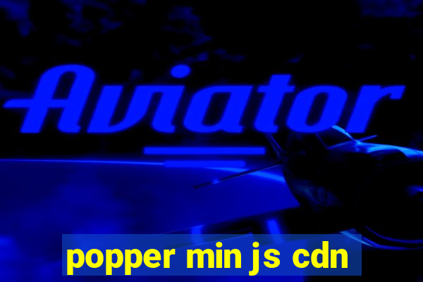 popper min js cdn