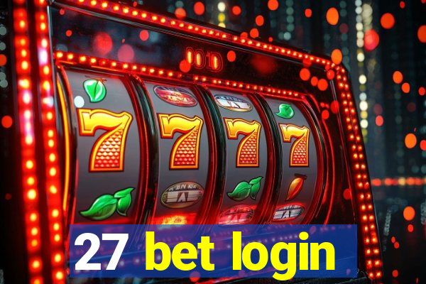 27 bet login