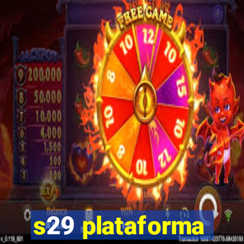 s29 plataforma