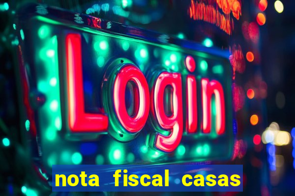 nota fiscal casas bahia 2 via