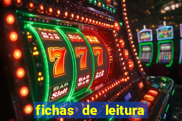 fichas de leitura para alfabetizar