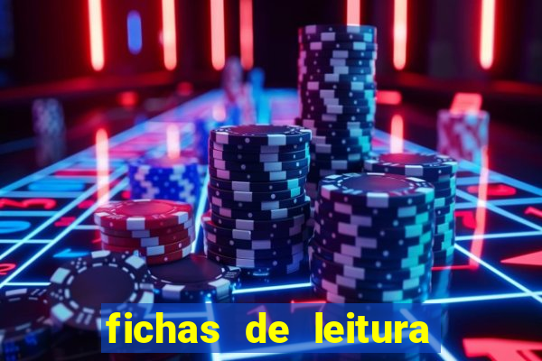 fichas de leitura para alfabetizar