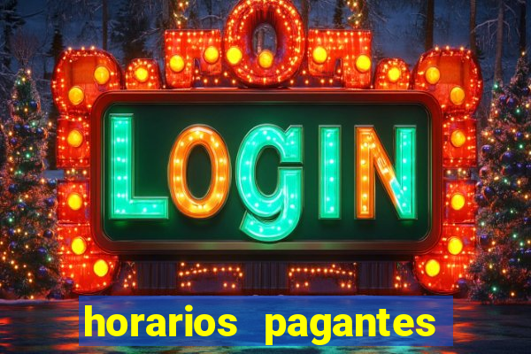 horarios pagantes do coelho