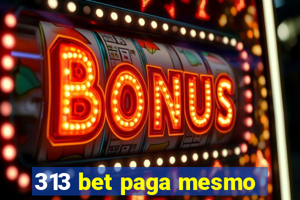313 bet paga mesmo