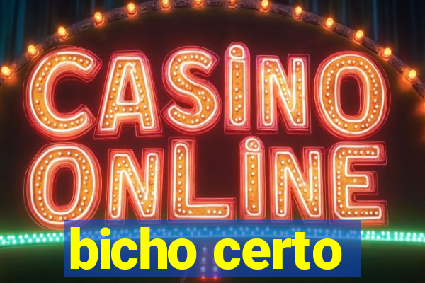 bicho certo