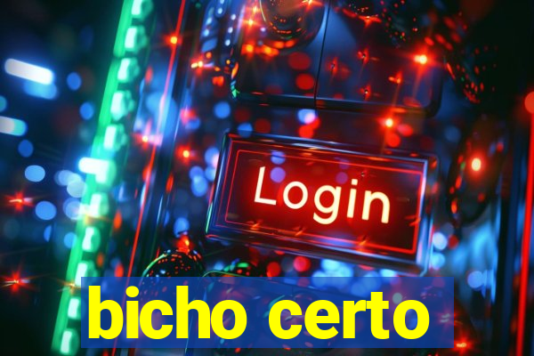 bicho certo
