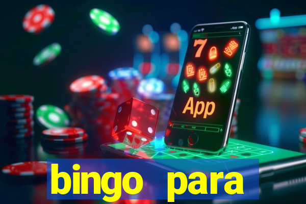 bingo para despedida de solteira para imprimir