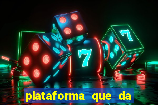plataforma que da para depositar 1 real