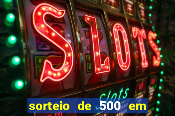sorteio de 500 em cash toda segunda feira novibet como funciona
