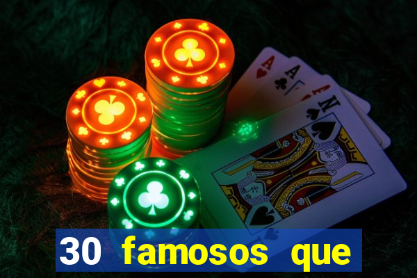 30 famosos que ficaram pobres
