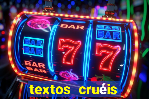 textos cruéis demais para serem lidos rapidamente pdf
