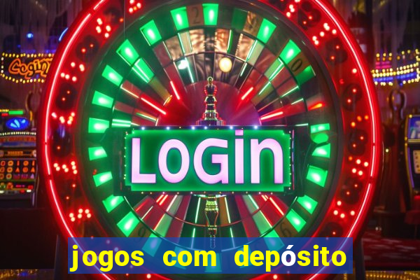 jogos com depósito de 50 centavos
