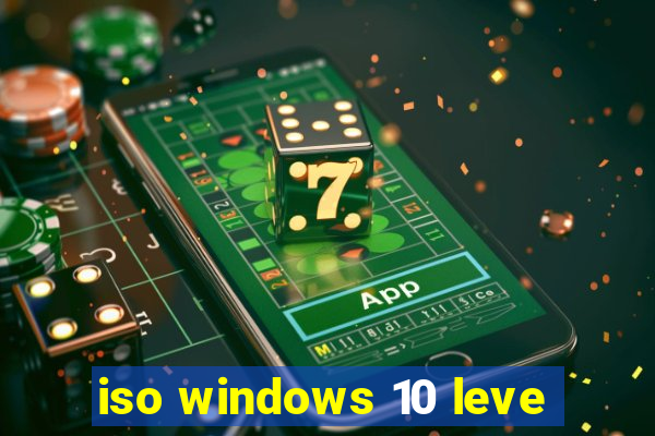 iso windows 10 leve