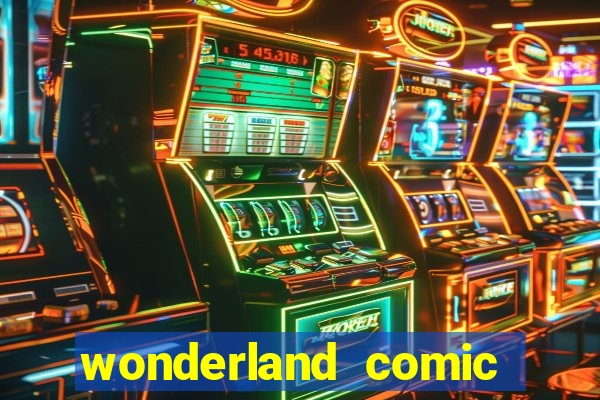 wonderland comic studio alphabet